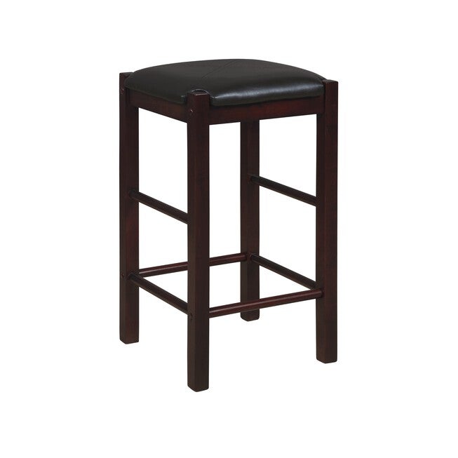 Lancer Backless Counter Stools, Espresso - Set of Two, , alternate image number null