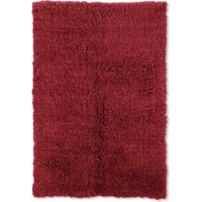 Flokati Red Rug, RED, hi-res image number null