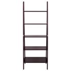 5-Shelf Ladder Bookcase-Espresso, , alternate image number null