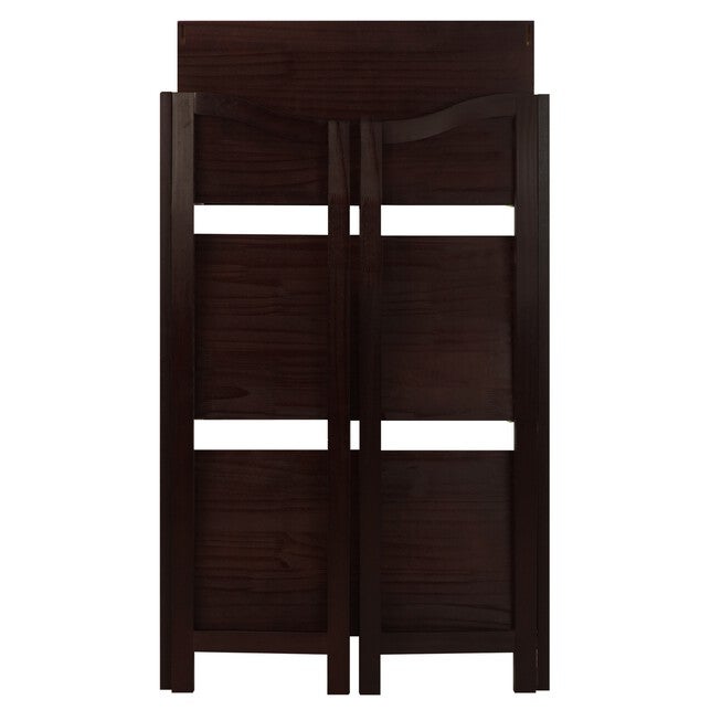 Stratford 3-Shelf Folding Bookcase-Espresso, , alternate image number 5