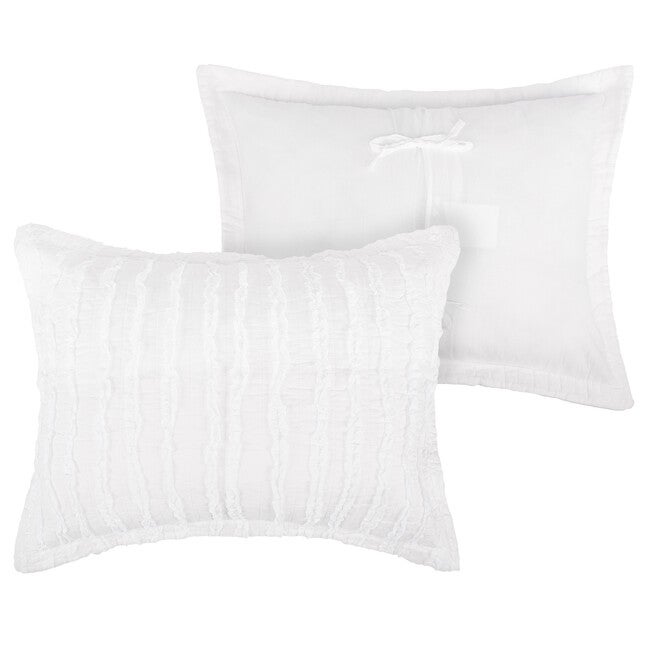 Ruffled Quilt And Pillow Sham Set, , alternate image number 2