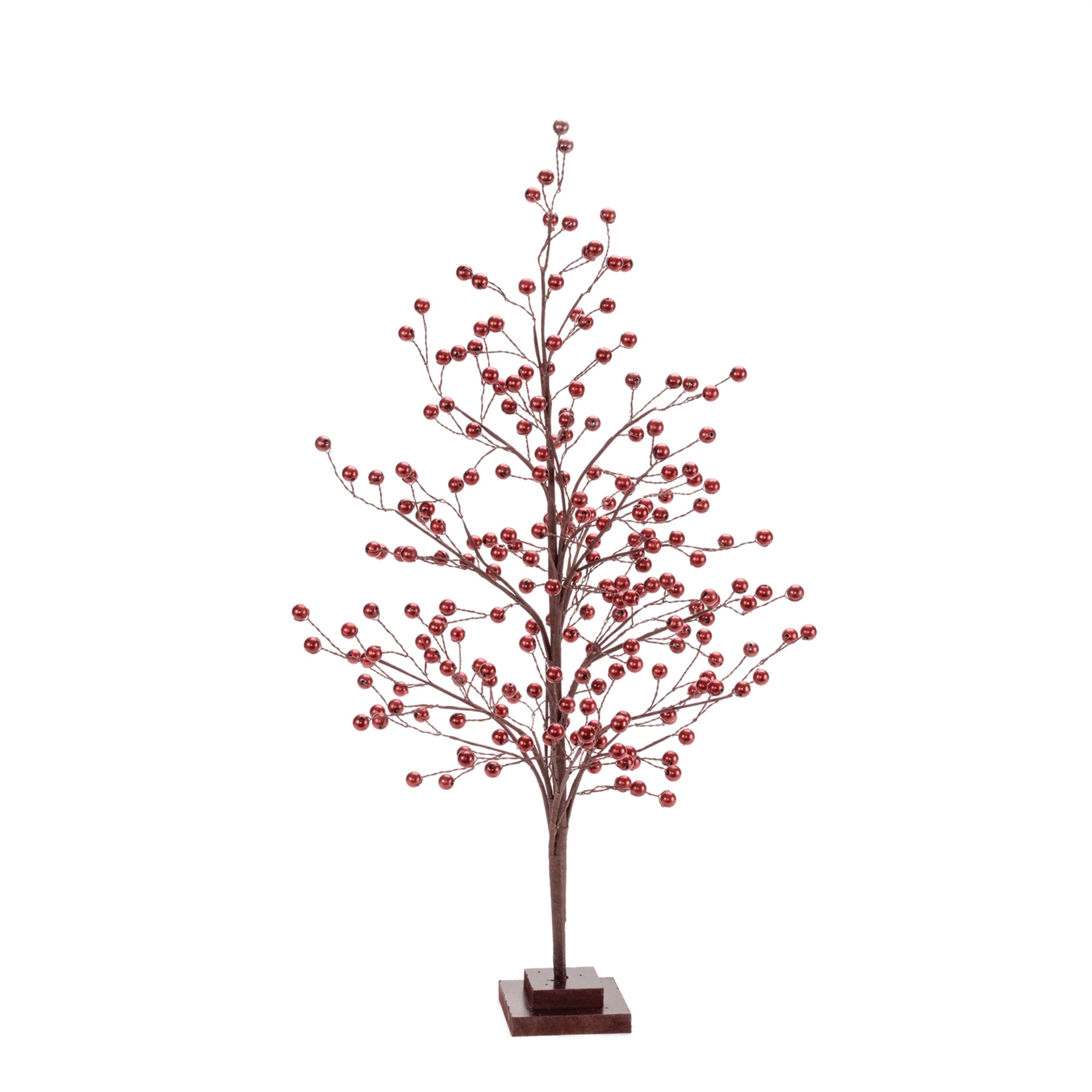 Berry Twig Tree (Set of 2), RED BROWN, alternate image number 3