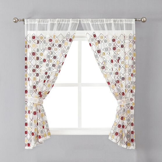 Sedona Window Curtain, BEIGE, hi-res image number null