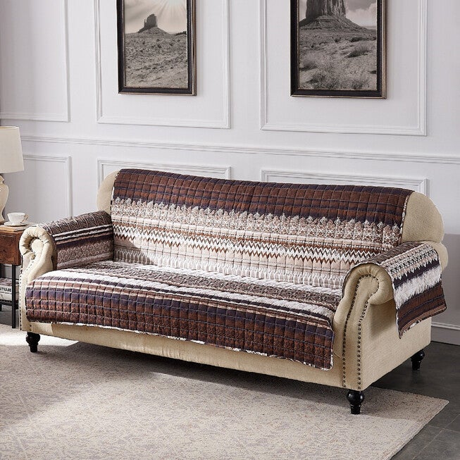 Southwest Latte Furniture Protector, Loveseat, , alternate image number 2