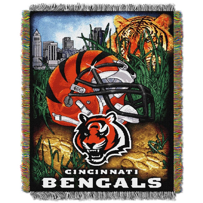 Bengals Home Field Advantage Throw, MULTI, hi-res image number 0