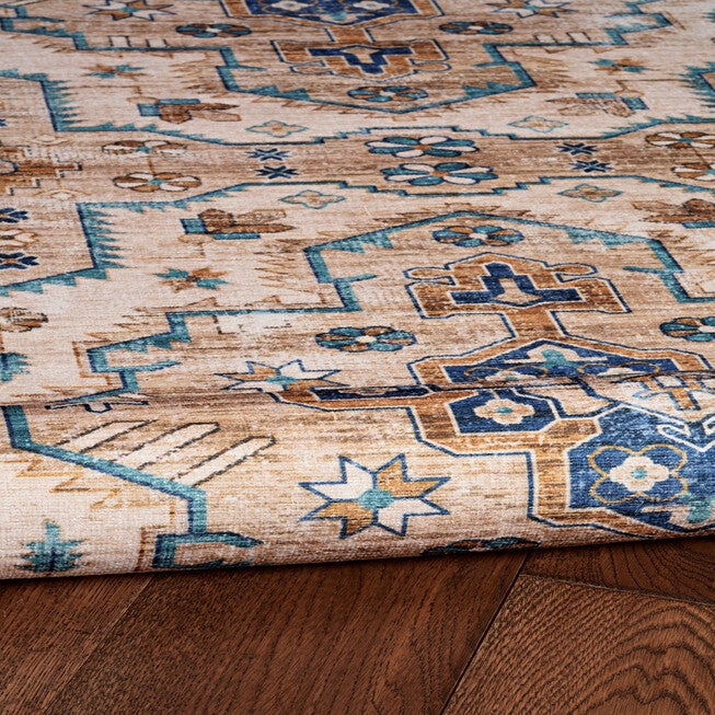 Washable Julian Ivory/Gold Rug, , alternate image number 4