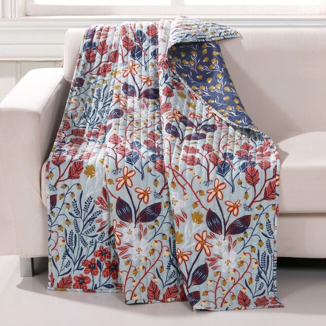 Perry Quilted Throw Blanket, MULTI, hi-res image number 0