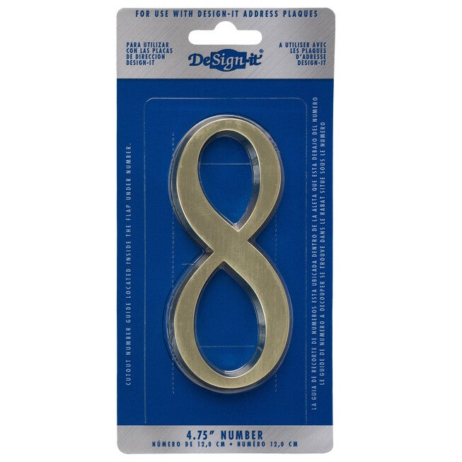 4¾" Numbers, , alternate image number 8