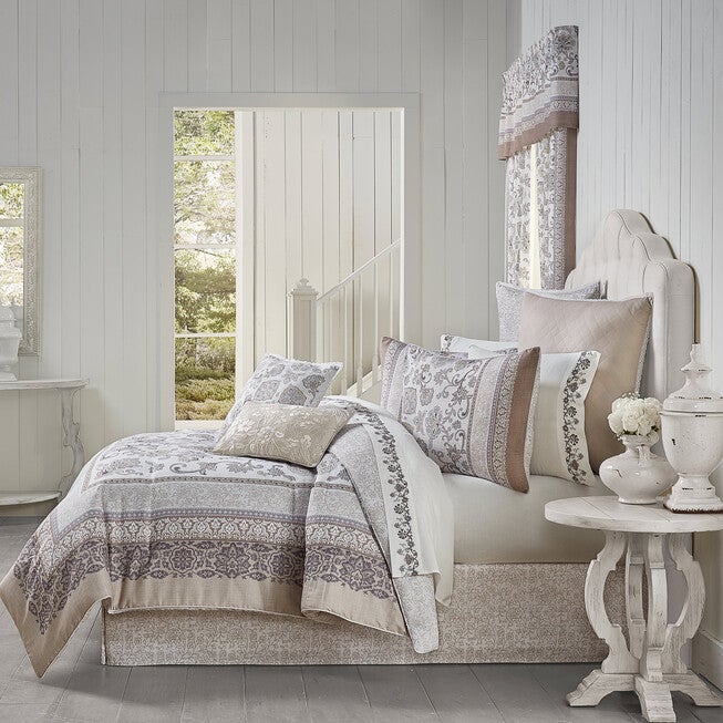 Chelsea Grey Comforter Set, GRAY, hi-res image number null