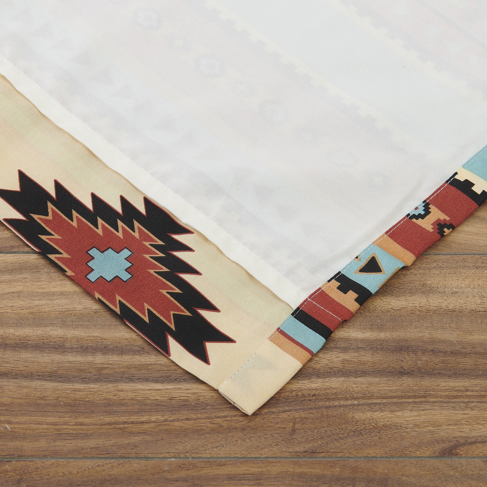 Greenland Home Fashions&trade; Red Rock Window Curtain Panels, Set of 2, CLAY, alternate image number 3