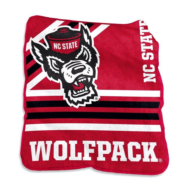 N.C. State Raschel Throw Home Textiles, MULTI, hi-res image number 0