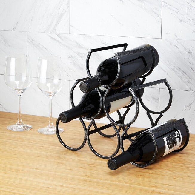 Wine Shrine Metal Bottle Holder, , on-hover image number null