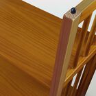 3-Shelf Folding Stackable Bookcase 27.5" Wide - Chestnut, , alternate image number null