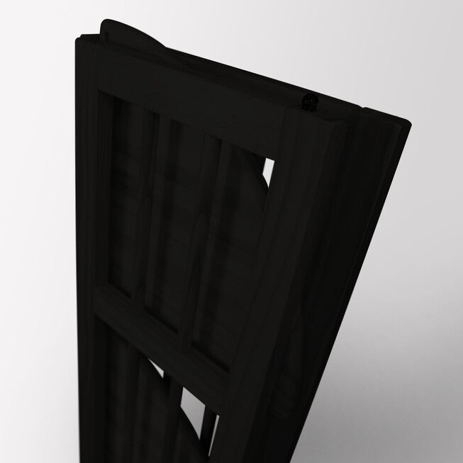 4-Shelf Corner Folding Bookcase-Black, , alternate image number 11