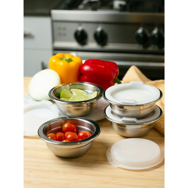Prep Bowls With Lids, Set of 4, , alternate image number 2