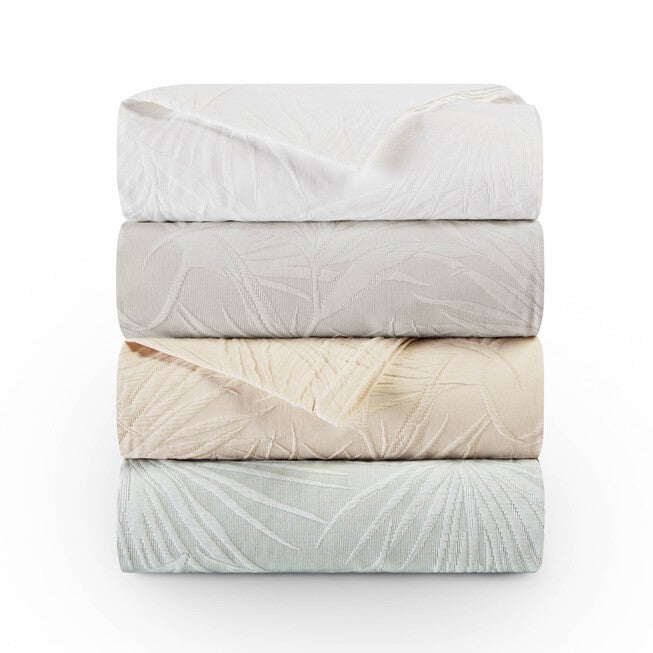 Ella European Matelassé Coverlet Set, , on-hover image number 1