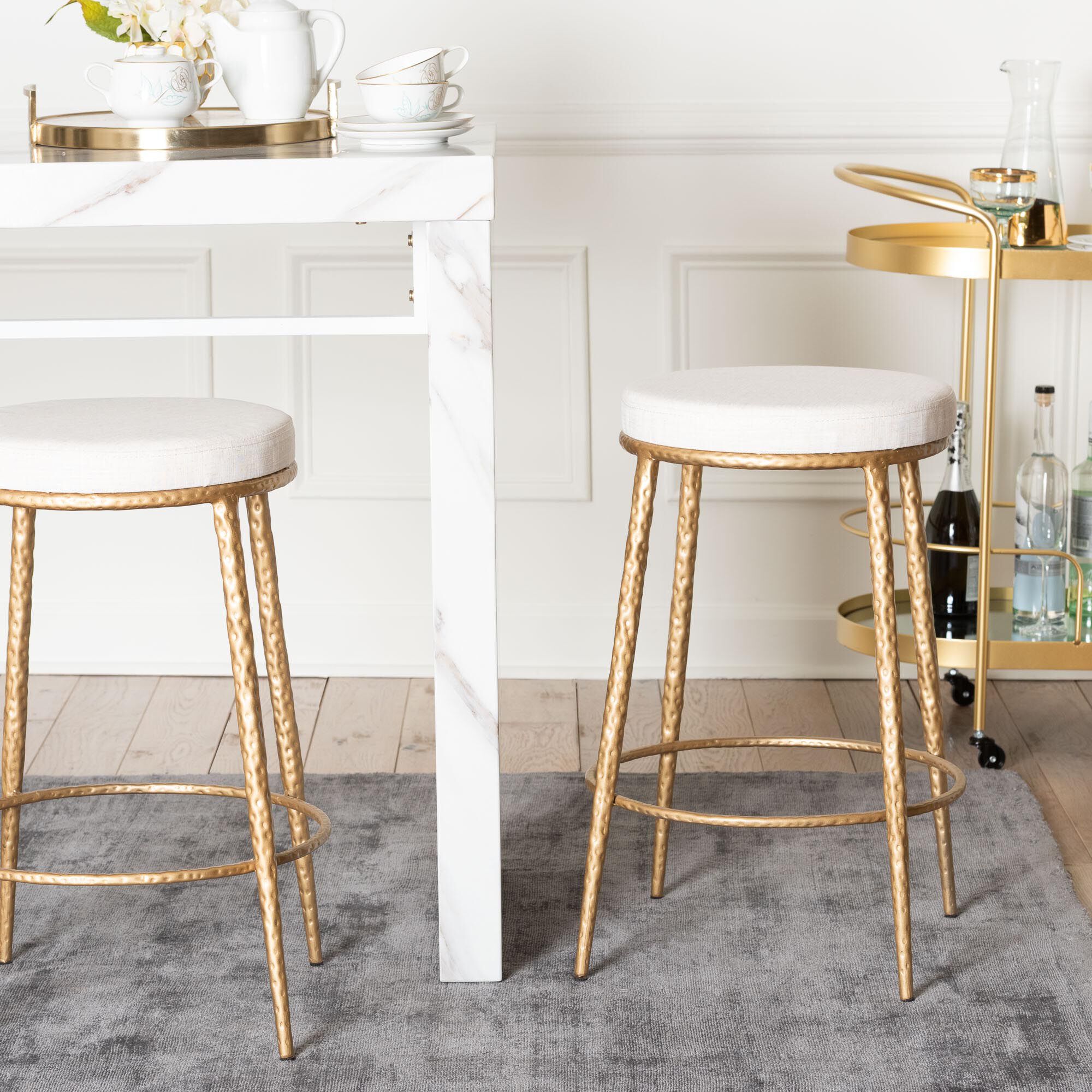Jessa Counter Stool, IVORY, hi-res image number 0