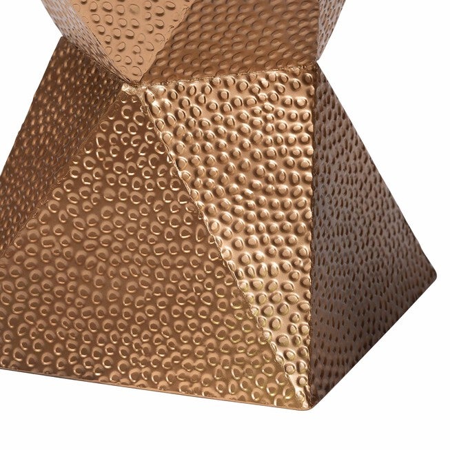 Pacey Textured Metal Accent Table, BRONZE, alternate image number null