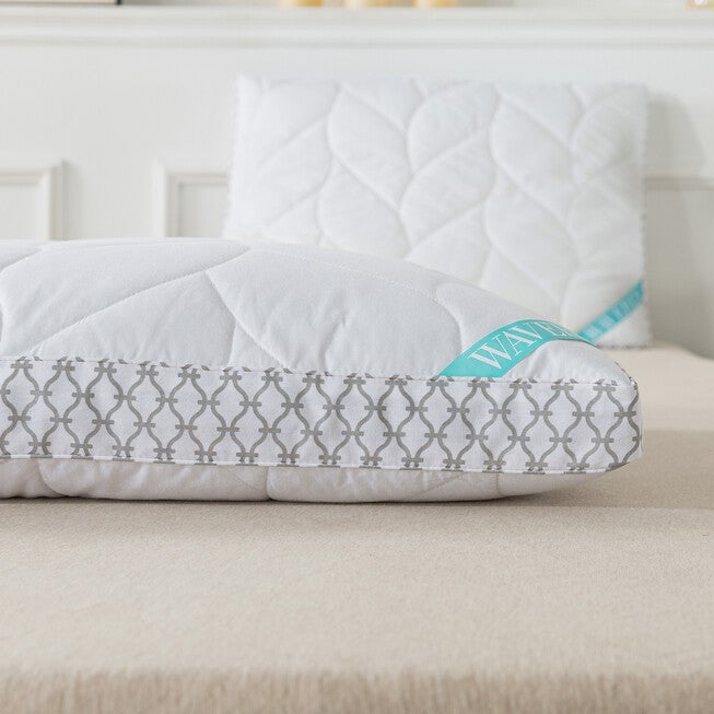 Antimicrobial Quilted Nano Feather Gusseted Pillow Bed Pillow, , alternate image number 2
