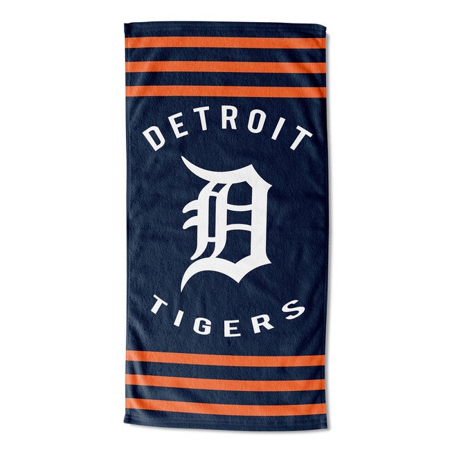 Tigers Stripes Beach Towel, MULTI, hi-res image number 0
