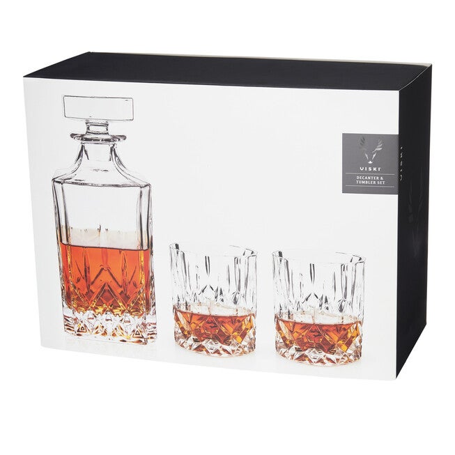 Admiral 3-Piece Decanter & Tumbler Set, , alternate image number null