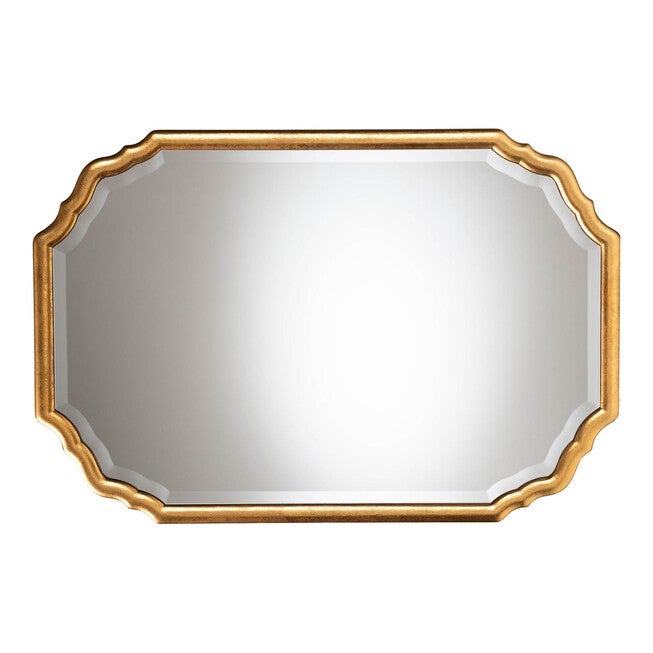 Pacino Antique Goldleaf Accent Wall Mirror, ANTIQUE, alternate image number 2