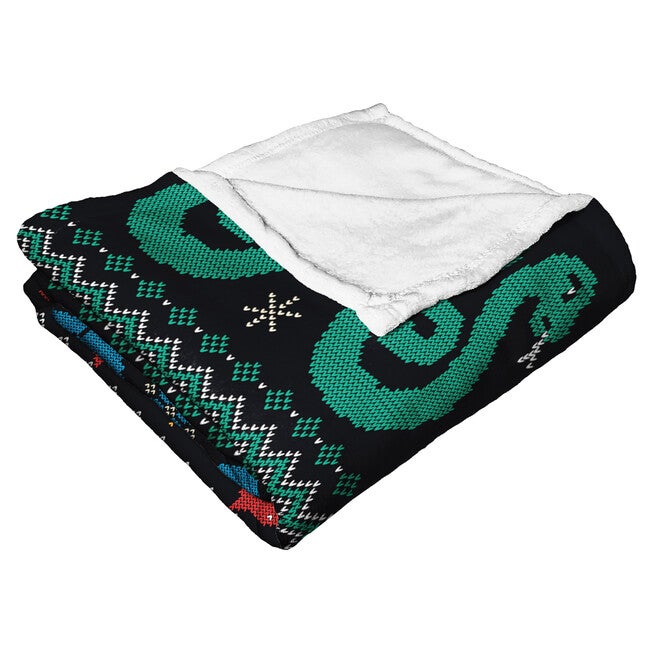 Wb Harry Potter Houses Sweater Silk Touch Throw, , alternate image number null