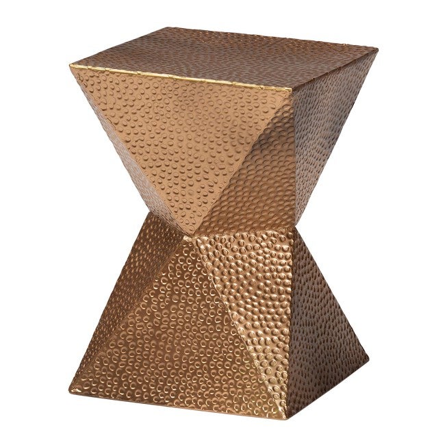 Pacey Textured Metal Accent Table, BRONZE, alternate image number null