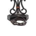 Set Of 2 Black Metal Boho Style Uplight, , alternate image number null