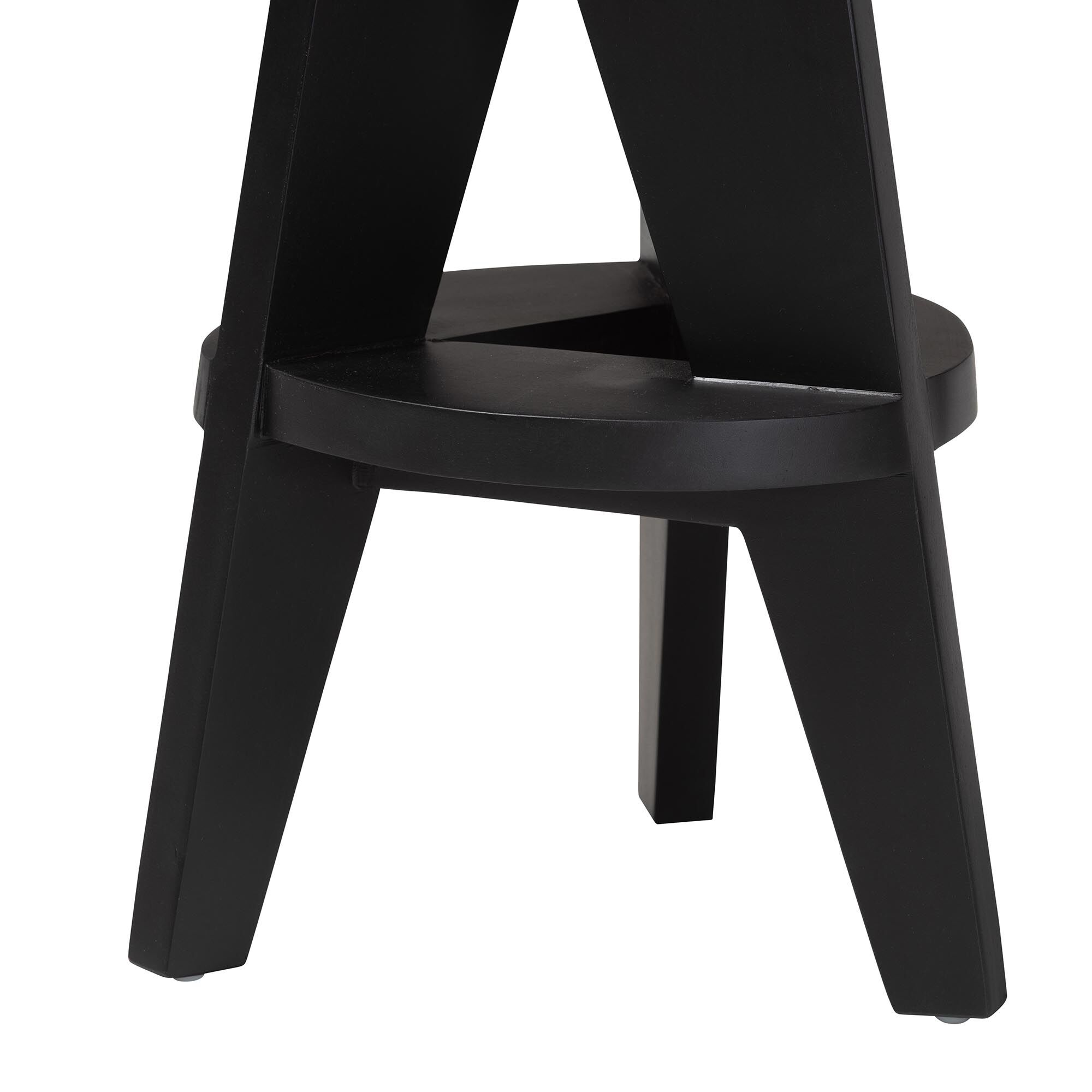 Roy Wood Counter Stool, BLACK, alternate image number 4