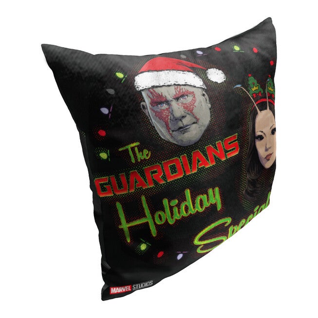 Marvel Gotg Holidayholiday Special 18X18 Printed Throw Pillow, , on-hover image number null