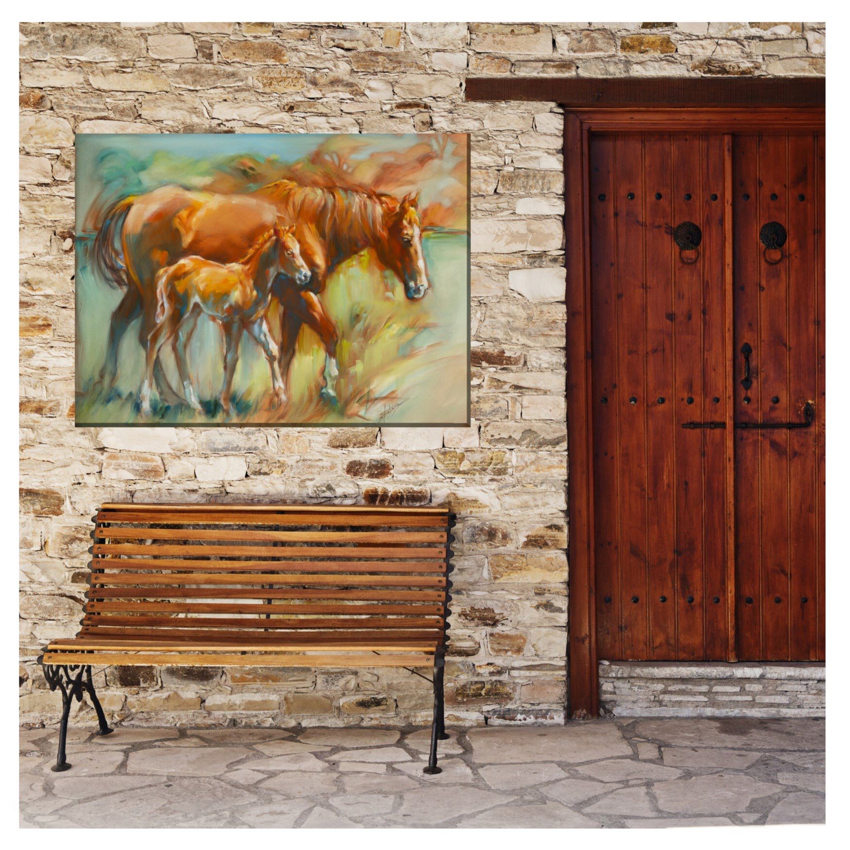 Side By Side Outdoor Art, , on-hover image number 1