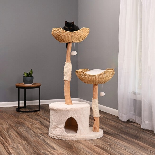 AMNI Cat Tree: The All-in-One Play and Rest Station, BEIGE, alternate image number null