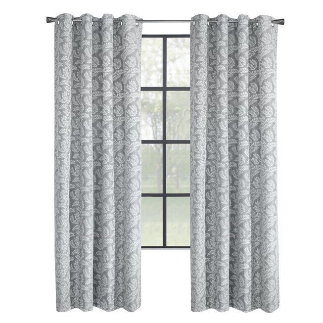 Patricia Blackout Grommet Curtain Panel, , on-hover image number 1