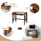 Montego Folding Desk with Pull-Out-Warm Brown, , alternate image number null