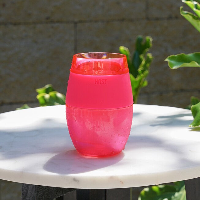 Wine Freeze Cooling Cup In Translucent Magenta, , alternate image number null