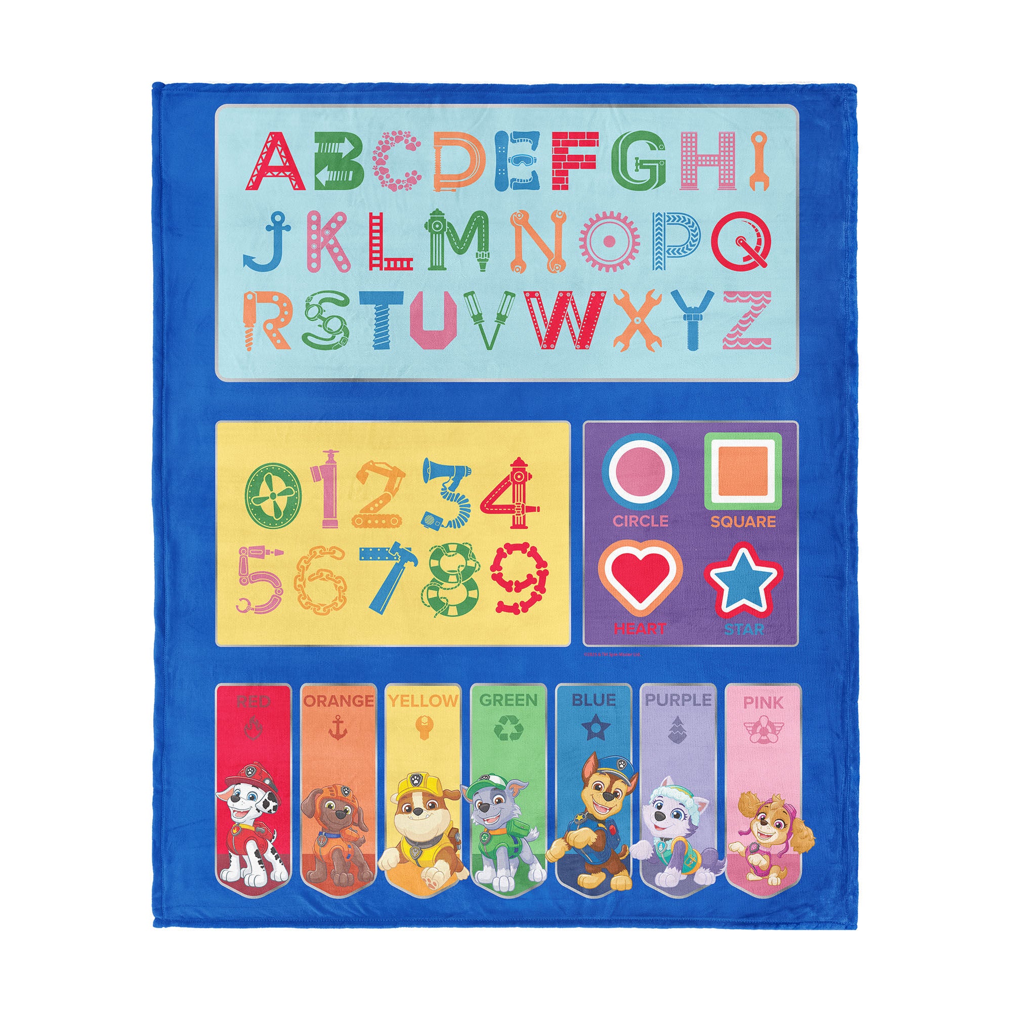 NickeoldeonSilk Touch Throw Blanket 60x80 inches, PAW PATROL, hi-res image number 0