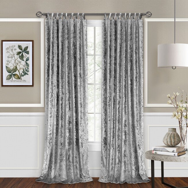 Harper Criss-Cross Window Curtain Panel - 50x63, , alternate image number null