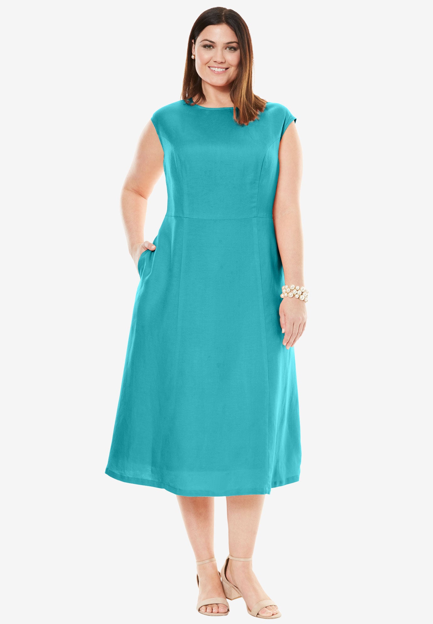 linen occasion dresses