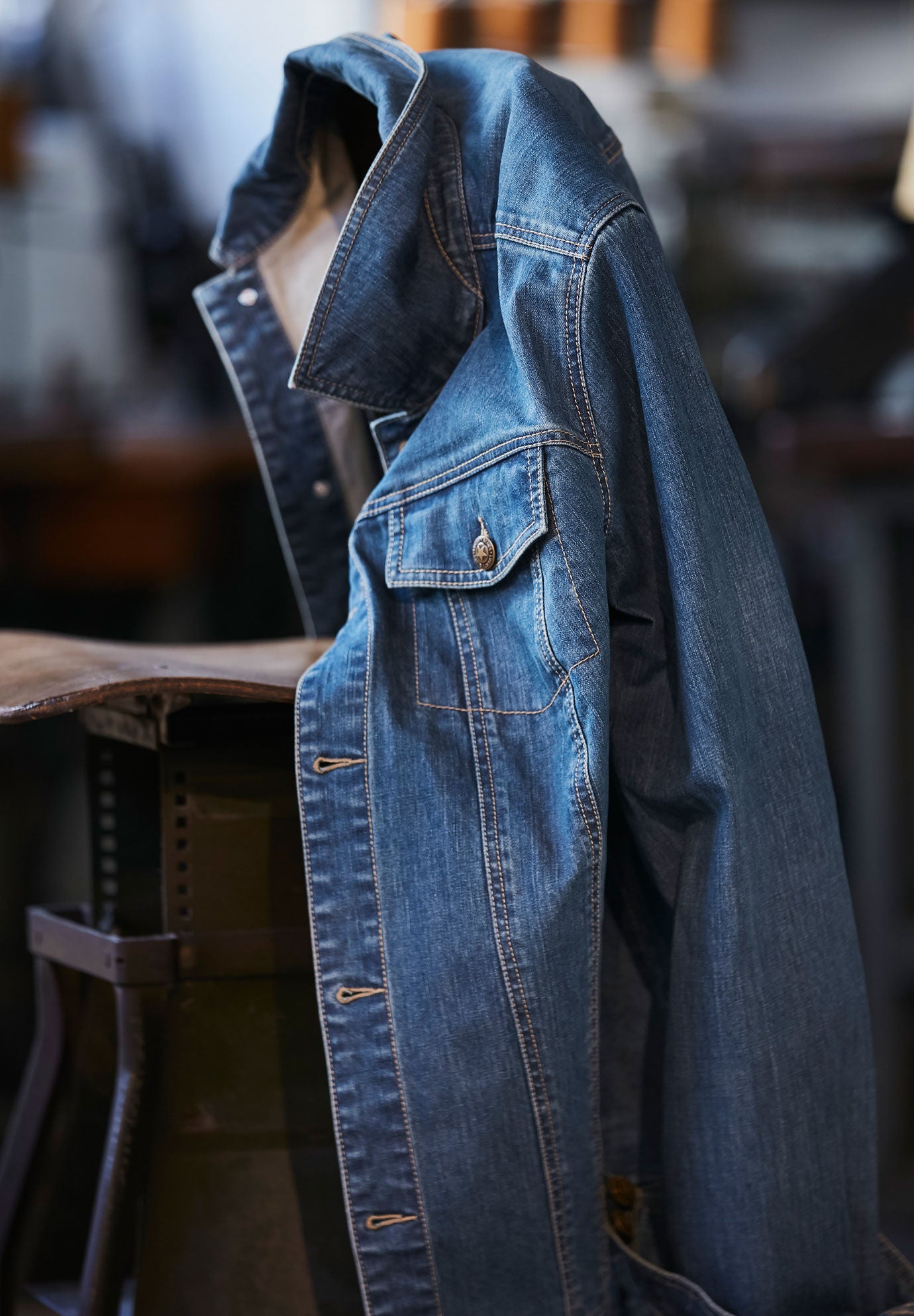 Liberty Blues Denim Jacket King Size
