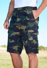 10" Side Elastic Canyon Cargo Shorts, , alternate image number null