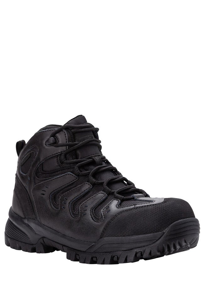 Propet Sentry Men'S Work Boots Shoes, BLACK, hi-res image number null