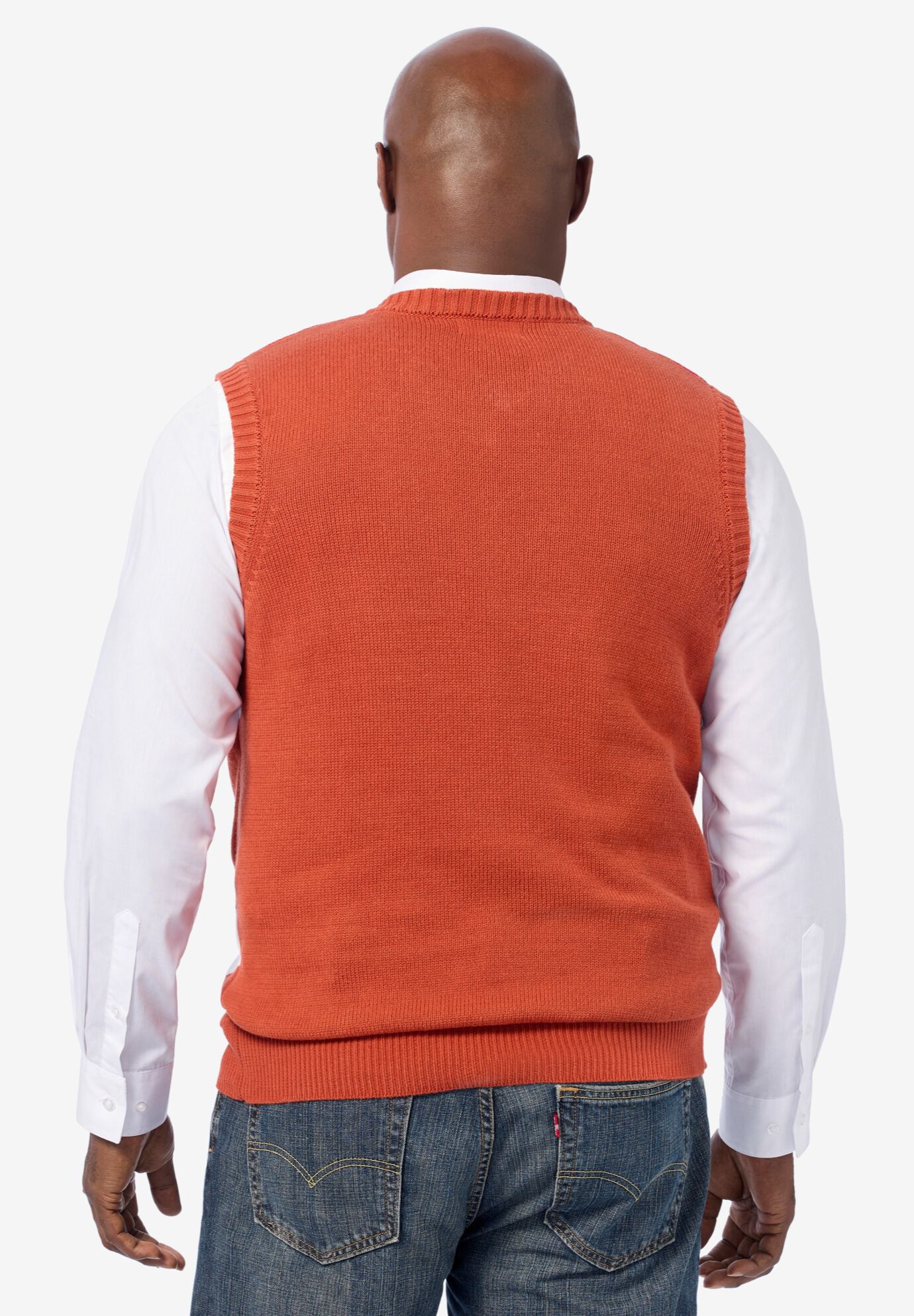 Novelty Seasonal Vest, GINGERBREAD MAN, alternate image number 2