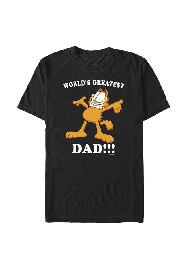 Celebrate Dads Tops & Tees, BLACK, hi-res image number 0