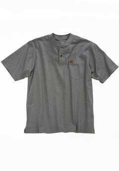 Short-Sleeve Henley Shirt by Wrangler&reg;, 