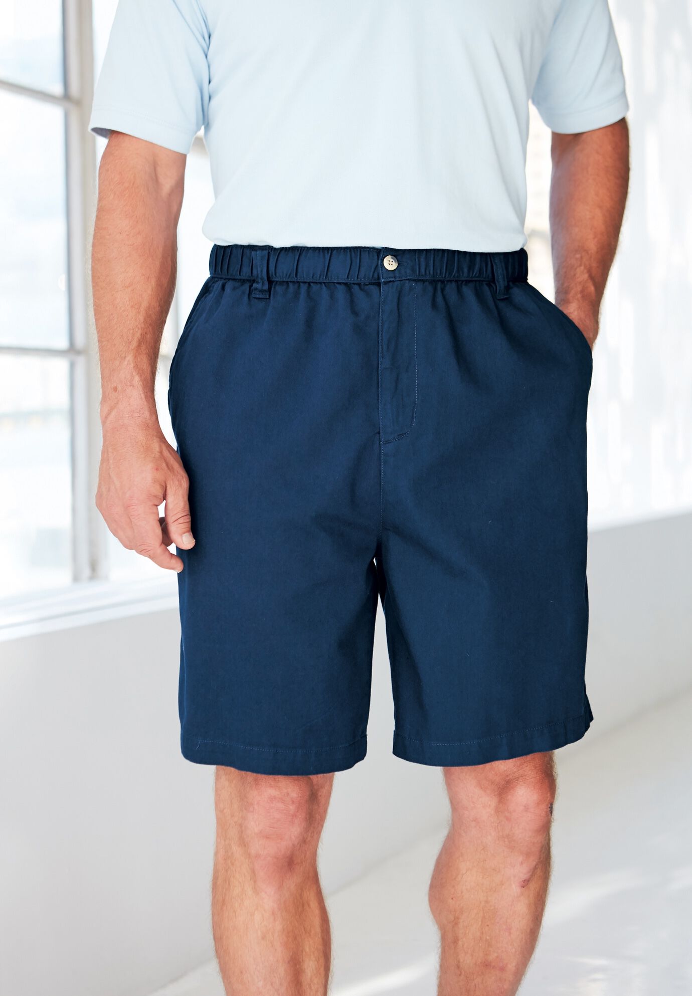 2XL-8XL Summer Sweatpant Shorts Mens Plus Size Jersey Cargo Knee Length Shorts