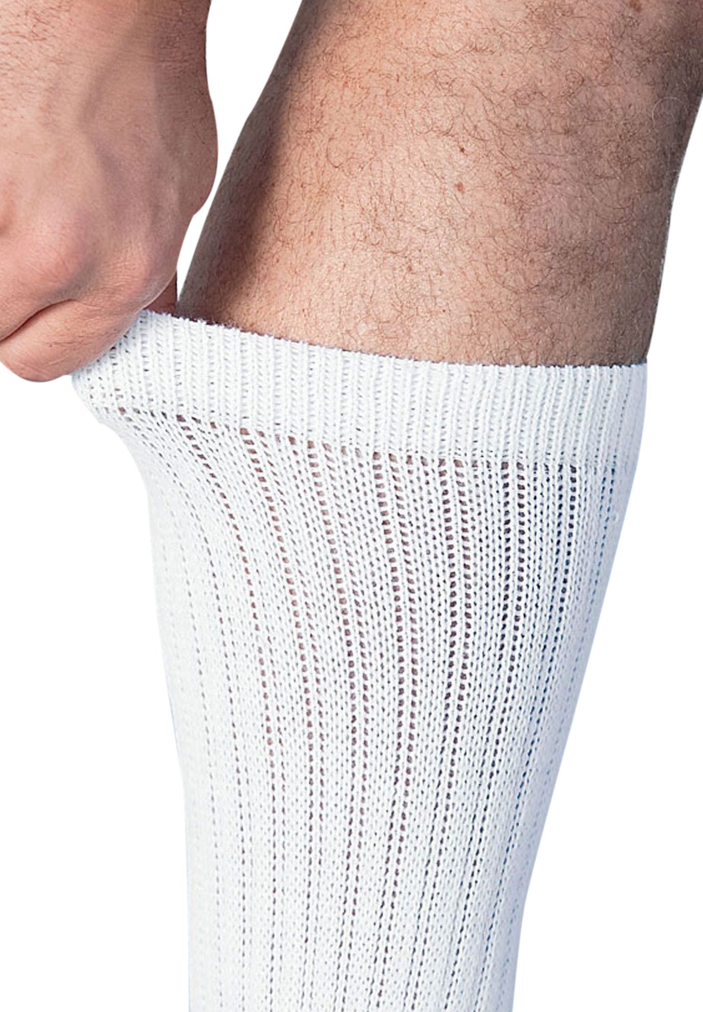 Mega Stretch Socks, WHITE, on-hover image number 1