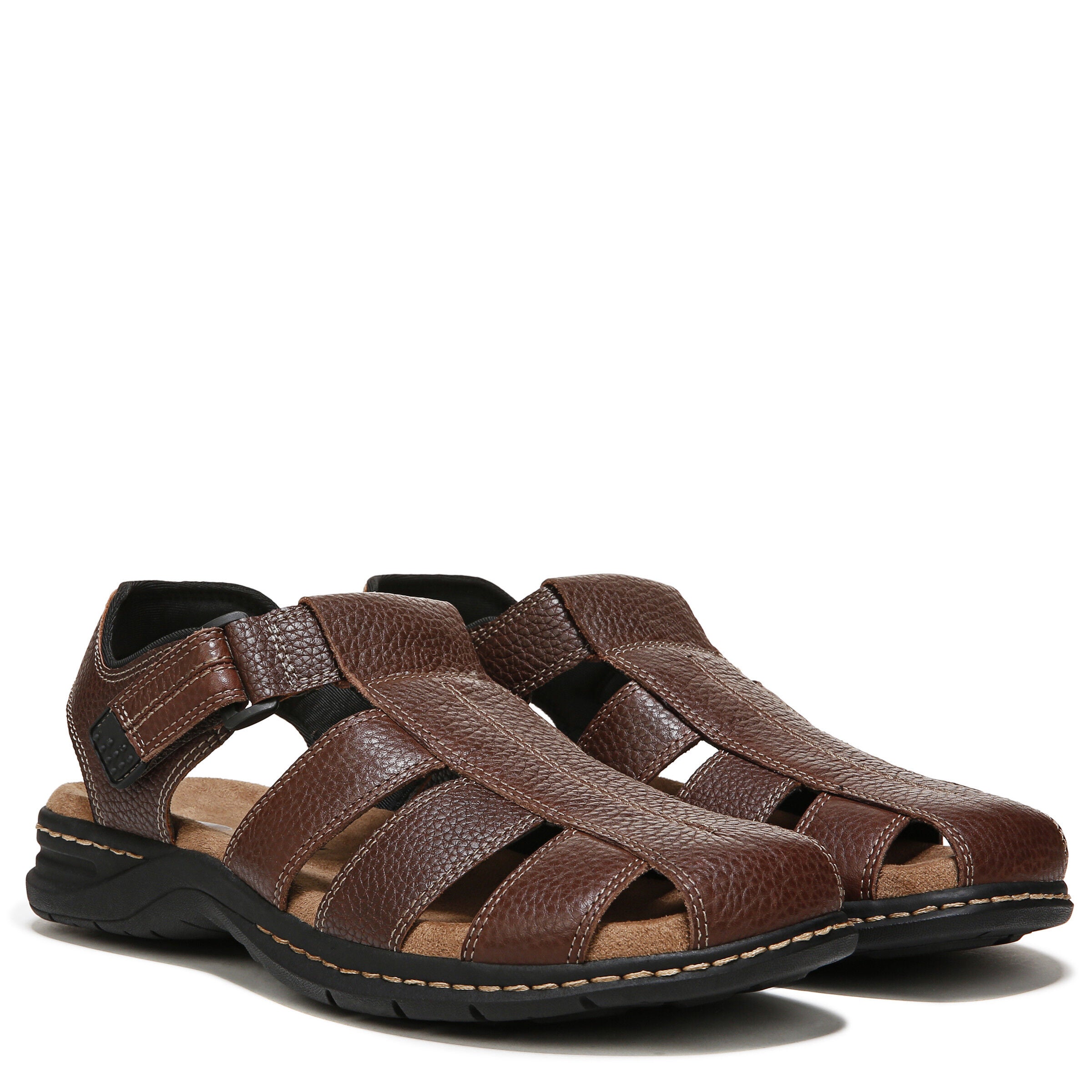 Gaston Fisherman Sandal, BRIAR BROWN, alternate image number 2