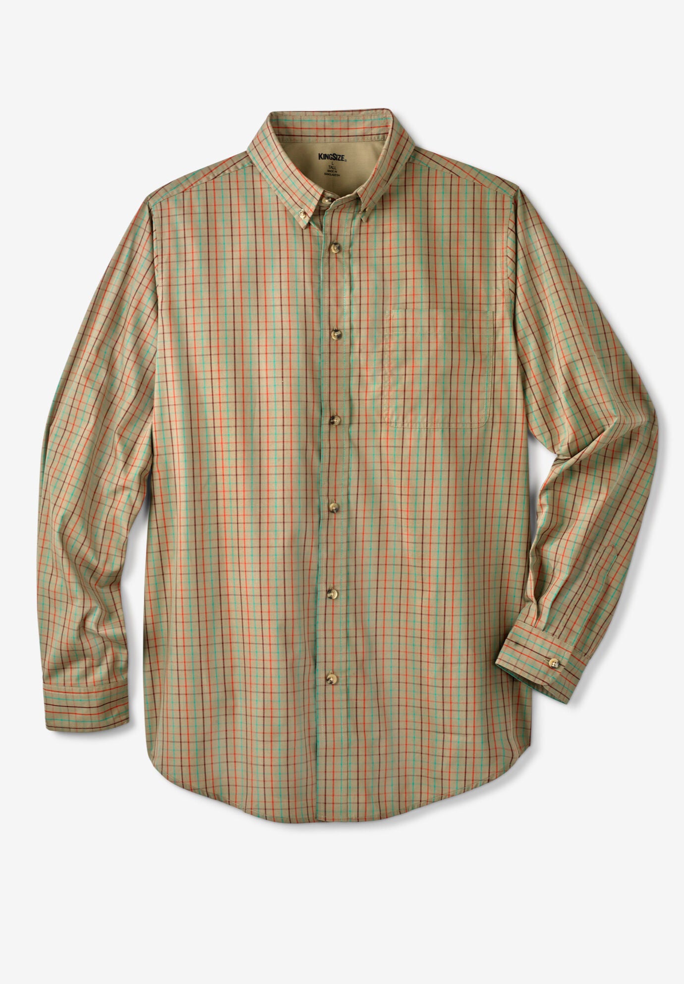 Wrinkle Resistant Long-Sleeve Sport 