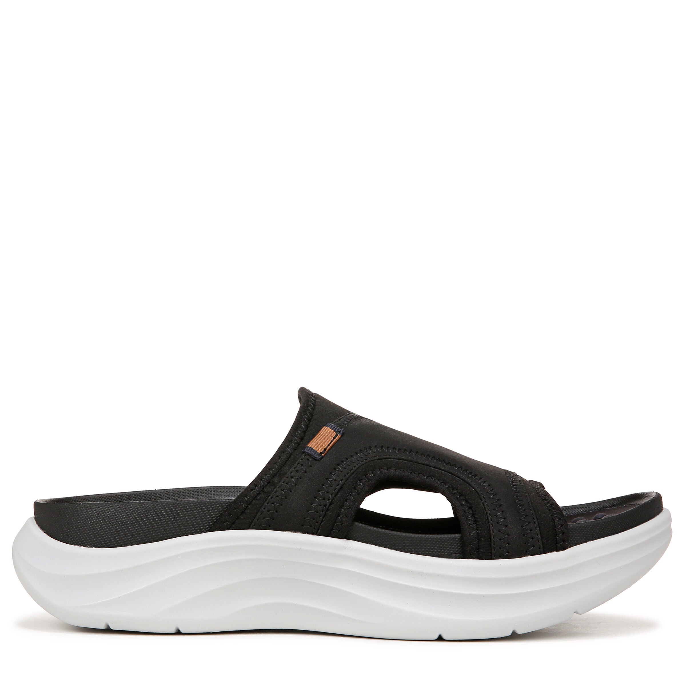 Feel Energy Slide Sandal, BLACK, alternate image number 3